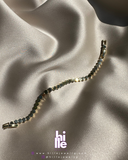 Altıgen Taş Detaylı Altın Bileklik